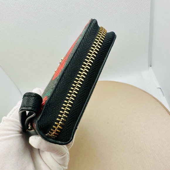 EUC Michael Kors Jet Set Travel MK Logo & Floral Print Wristlet Wallet - Picture 10 of 16